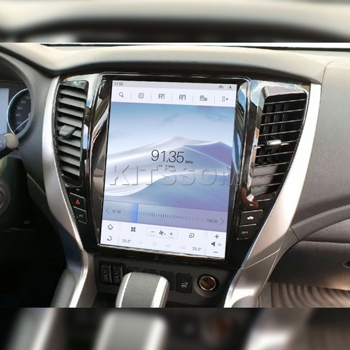 Multimídia Pajero Sport 2020 2021 2022 2023 2024 V2 Tesla 12