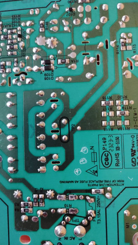 Tarjeta Fuente Tcl 55s450 / Pw.a100w2.771 (Usado)