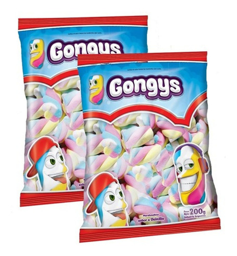 Malvaviscos Gongys 200gr - Cioccolato Tienda De Dulces 