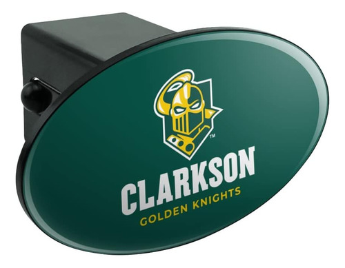 Clarkson Golden Knight Oval Tow Hitch Cover Trailer Plug Ins