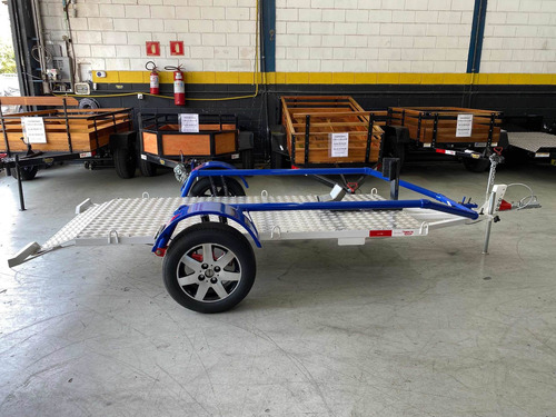 Imagem 5 de 14 de Carretinha Basculante Articulada Para Transportar Moto