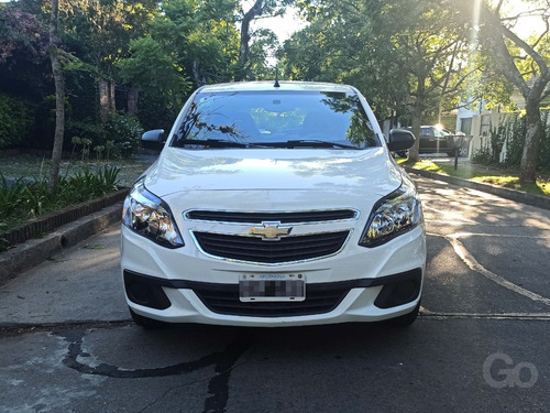 Chevrolet Agile 1.4 Ls 2015 Blanco Único Dueño