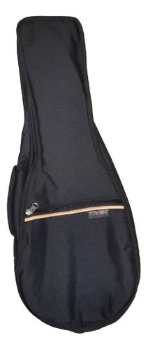 Funda Acolchada Para Ukelele Soprano Impermeable Negra 