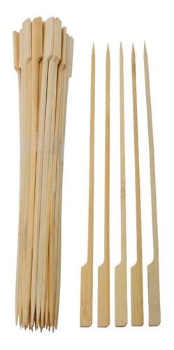 Pinchos Madera Broche 10 Cm. Hamburguesas, Catering X 100 U.