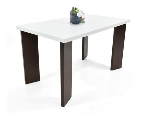 Mesa De Comedor Sevilla Patas Wengue 6  Puestos