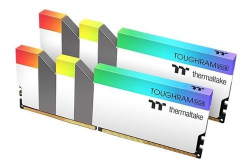 Memoria RAM Toughram RGB color blanco 16GB 2 Thermaltake R022D408GX2-3200C16A