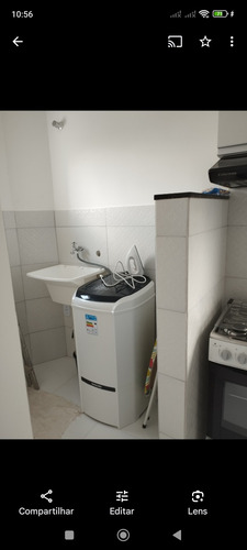 Apartamento Com Dois Quartos, Um Banheiro, Todo Mobiliado.