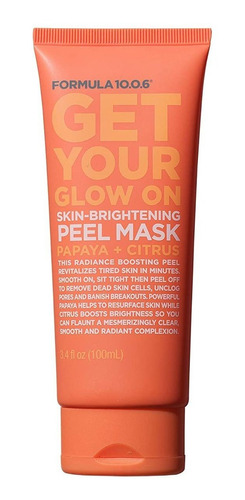 Formula 10.0.6 Get Your Glow On Skin-brightening Peel Mask (