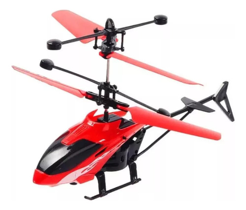 Qu Helicóptero Control Remoto Recargable Niño Juguete Con