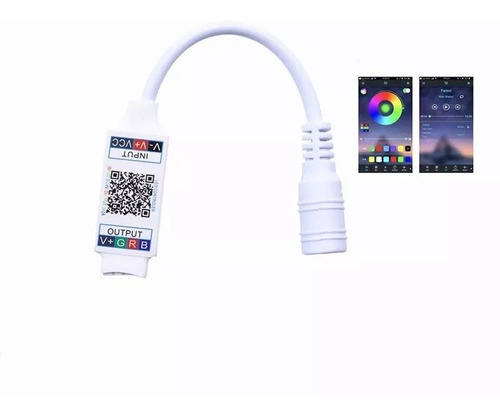 Controlador Bluetooth Rgb Audioritmico Para Cinta Led Rgb