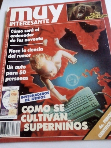 Revista Muy Interesante Año Vi No. 12 1989 Superniños