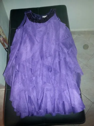 Vestido Para Nina Talla 10. (Usado)