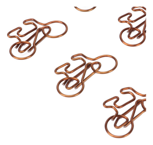 100 Clips Con Forma De Bicicleta, Divertidos Clips Para Pape