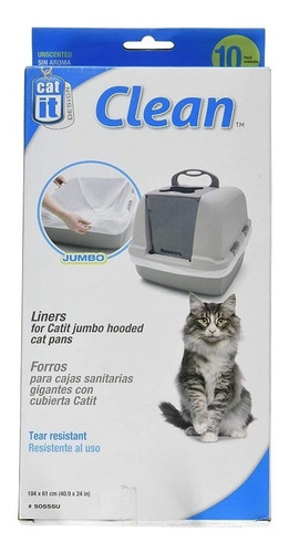 Bolsas Repuestos Biodegradables Catit Clean 2 Cajas X 10 Und