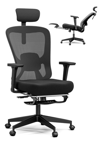 Frylr Silla De Oficina Ergonomica, Reclinable, De Malla Con