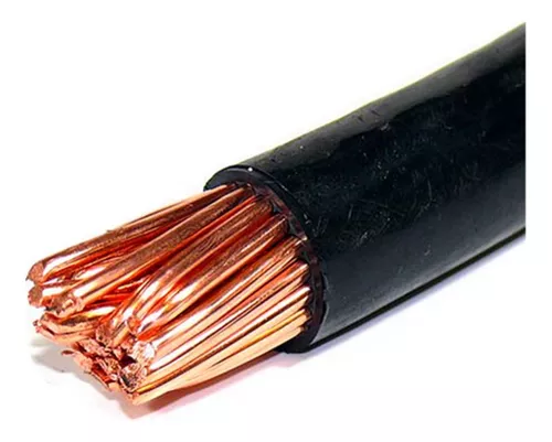 Cable de arranque de batería por metros al corte rojo o negro