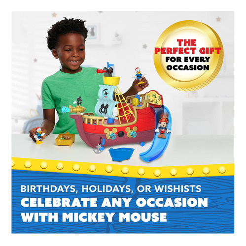 Disney Junior Mickey Mouse Funhouse Treasure Adventure Ship