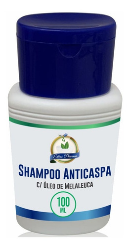 Shampoo Anti Caspa C/ Óleo De Melaleuca 100ml Ethos Pharma