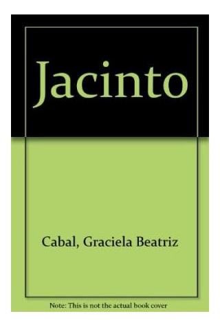 Libro Jacinto (coleccion Pan Flauta 39) Sin Solapas De Cabal