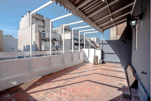 Departamento 2 Ambientes Con Escritorio O 3 Amb - Balcon Terraza Con Parrilla