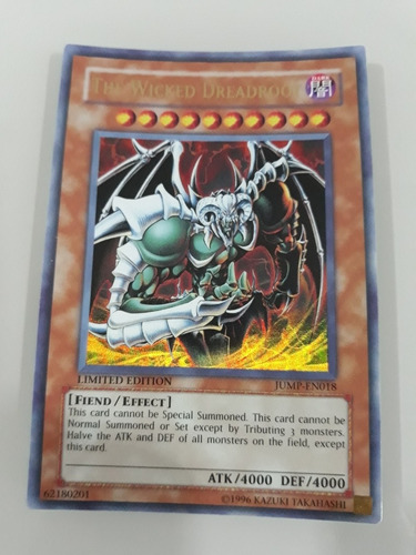 The Wicked Dreadroot - Ultra Raro Yugioh (Usado)