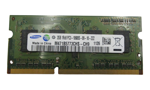 Memoria Ram Samsung 2gb 1rx8 Pc3 10600s-09-10-zzz 