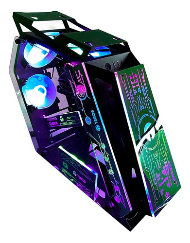 Case Gamer Teros Te1163n Metal Micro Atx Argb Control Rgb