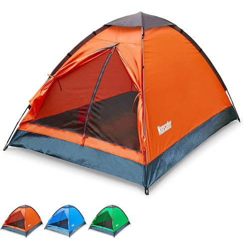 Mansader 2 Personas Camping Dome Tent, Carpas Portátiles Liv