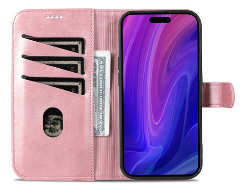 Funda Tipo Cartera Para Oppo A5 2020 4g/a5 Pro 5g Tarjetero, Cierre Magnético, Funda De Piel, Protectora