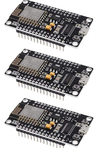 Aceirmc 3pcs Esp8266 Modulo Inalambrico Serie Ch340 Nodemcu