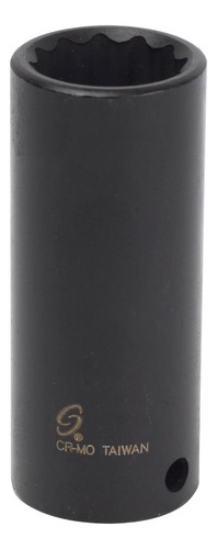 Sunex 368214 - Llave De Vaso De Impacto (3/8, 0.551 In, 12 P