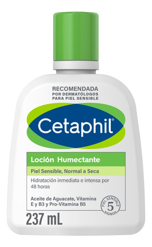 Cetaphil Locion Humectante Para Piel Sensible Y Seca X237ml