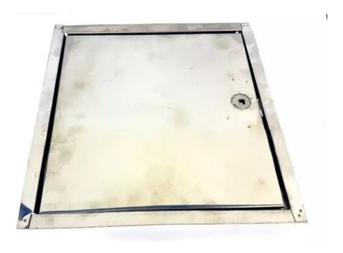Tapa Puerta Llave De Paso Acero Inoxidable 30x30