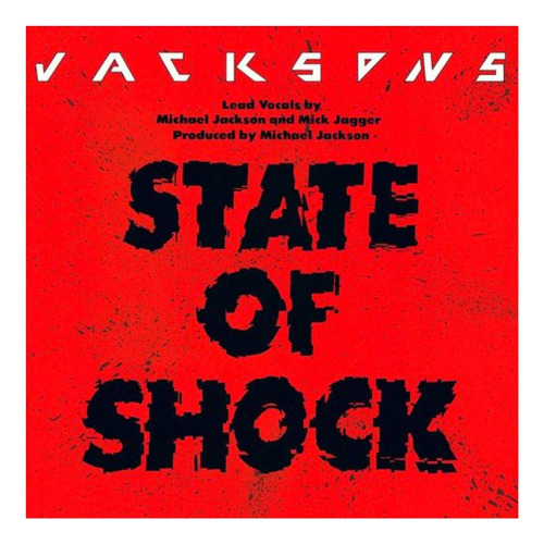 Vinilo Jacksons State Of Shock Versión 12 Edición Us