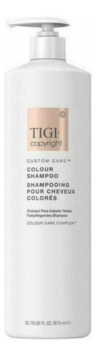 Tigi Copyrigth Shampoo Para Cuidado De Cabello Teñido 970ml