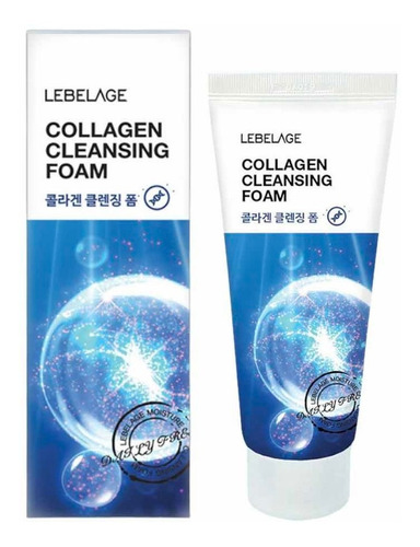 Espuma Limpieza Facial Coreana Colágeno_ Anti-imperfecciones
