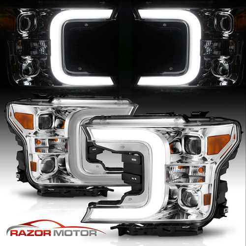 Par Faro Cromado Led Ford F-150 Raptor 2020 3.5l