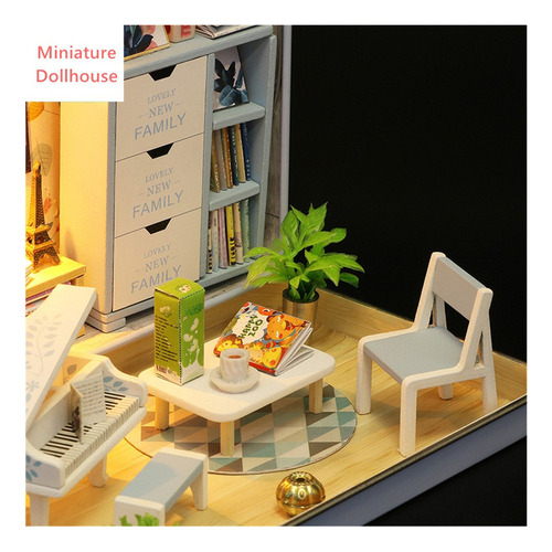 Yi Miniatura Puzzle Cena Teatro Caixa De Madeira Faça Você