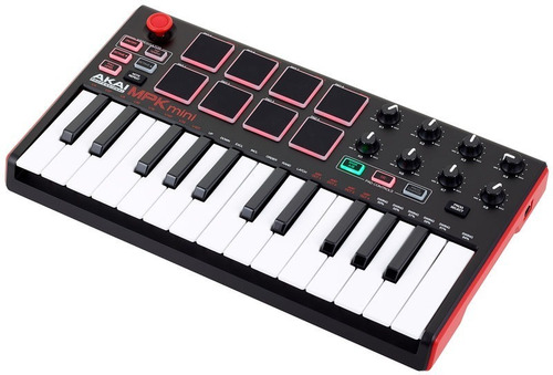 Controlador Teclado Akai Mpk Mini Mk2 Pad & Keyboard Cuotas