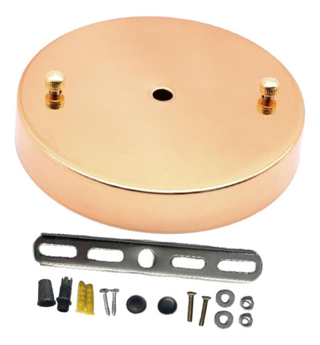 Kit De Canopy Placa De Cubierta De Luz Dia De Oro 12cm