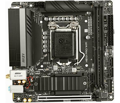 Msi H510i Pro Wifi Proseries Placa Base Mini-itx, Intel