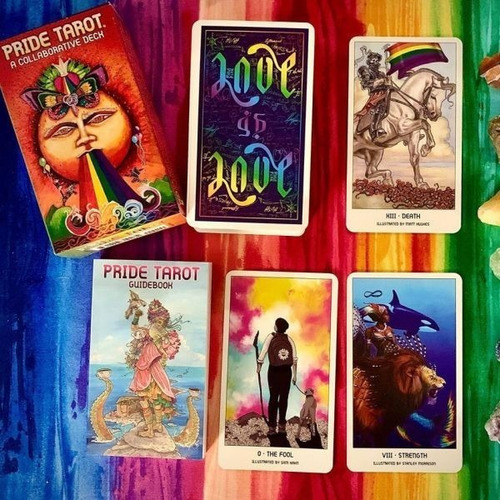 Imagem 3 de 7 de Pride Tarot A Collaborative Deck Original Lacrado
