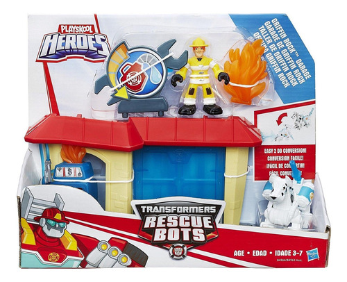 Transformers Playset Oficina De Resgate Griffin Rock B4963