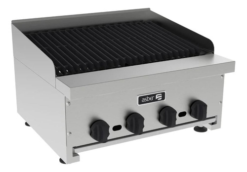 Asador Radiante A Gas 4 Quemadores Asber / Edenox Asrb-24