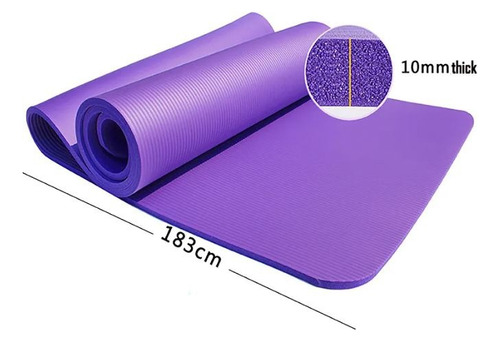 Colchoneta Yoga Pilates Gimnasia Abdominales - 10mm