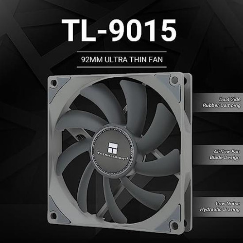 Ventilador Delgado Thermalright Tl-cm: Refrigeración De Caja