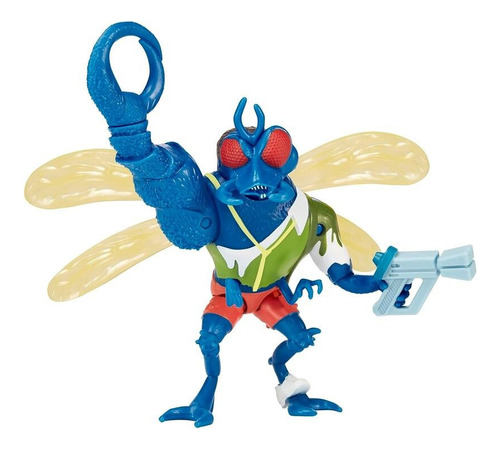 Tortugas Ninjas Figura Superfly Con Accesorios Playmates 