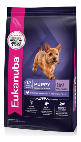 Eukanuba Small Breed Raza Pequeña Cachorro Puppy 15kg Perro