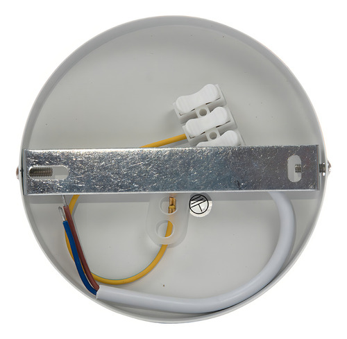 Lámpara Colgante Ava, 15 W, Base E27, Interior, Aluminio Estructura Blanco