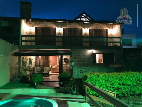 Bela Moradia, Casa De Três Dormitórios No Condomínio Verdes Campos - Ca0594